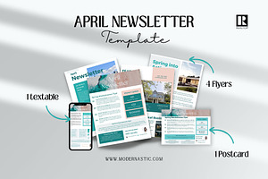 Real Estate April Newsletter Bundle