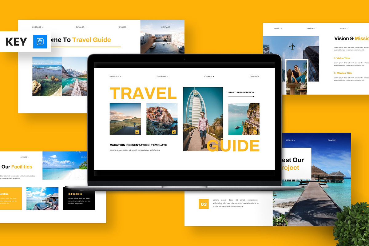 Travel Guide - Vacation Keynote