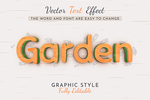 Splatter Carrot Editable Text Effect