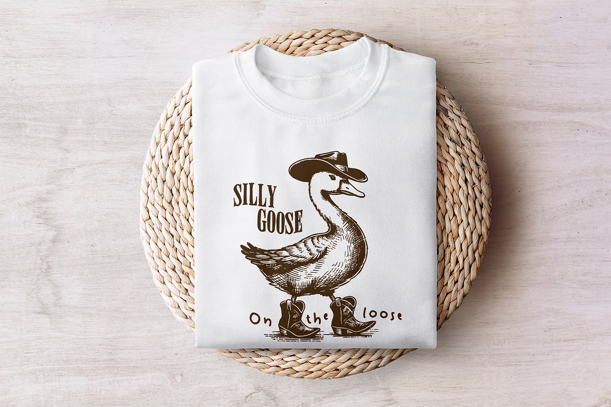 Silly Goose on the Loose PNG, Funny, an Illustration by SharpMarketplace (Photo 9 of 9)