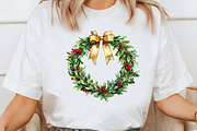 Watercolor Elegant Christmas Clipart, an Illustration by Libby Wishes (Thumbnail 7 of 7)