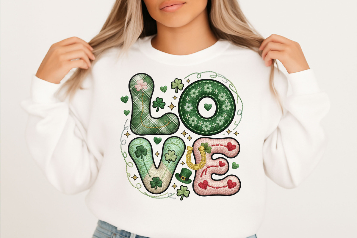 St Patricks Day Png, Funny Love Png, an Illustration by Designking (Photo 2 of 6)