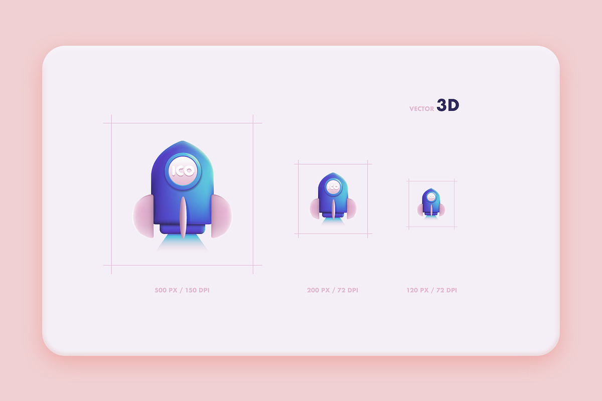3D Fintech Icon Collection, an Outline Icon by Polar Vectors (Photo 4 of 14)