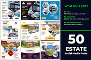 Estate | 50 Posts | Insgram Posts, a Social Media Template by Mohammad Sarfaraz (Thumbnail 2 of 8)