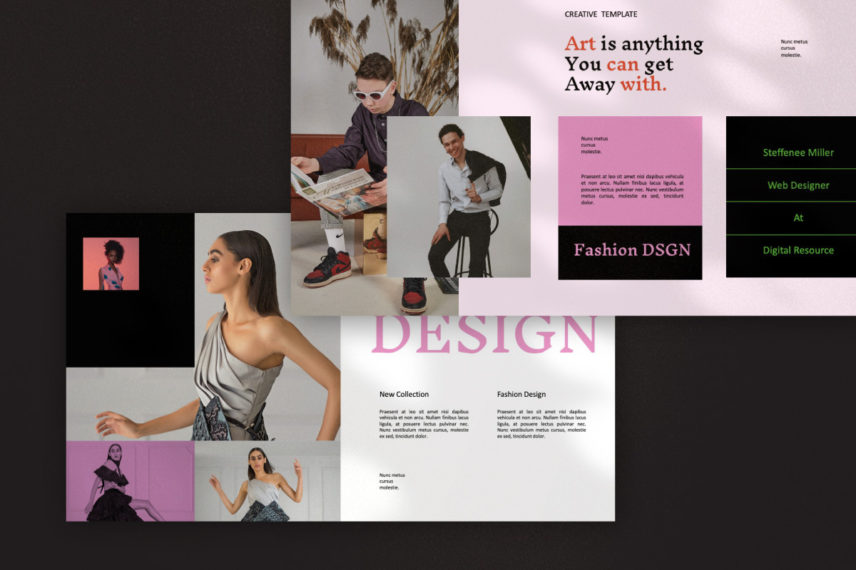 Exupery - New Trend Google Slide, a Presentation Template by Dirtytemp Studio (Photo 6 of 11)