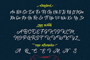 Kenzo Script + Swash, a Script Font by JROH Creative (Thumbnail 6 of 9)