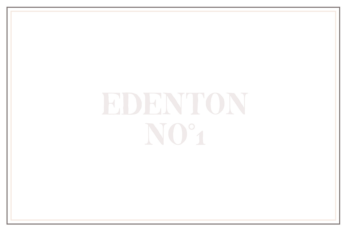 Edenton Serif preview 2