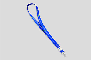 Office ID Lanyard Mockup, a Product Mockup by graphypix