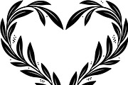 Decorative Heart Silhouette Bundle, an Illustration by Designs_River (Thumbnail 41 of 45)