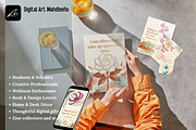 Boho Botanical Affirmation Cards, a Card Template by Digital Art Mahdiseño (Thumbnail 10 of 13)