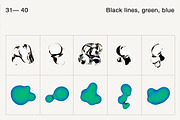 Abstract shapes, an Object Graphic by BigWeek (Thumbnail 12 of 17)