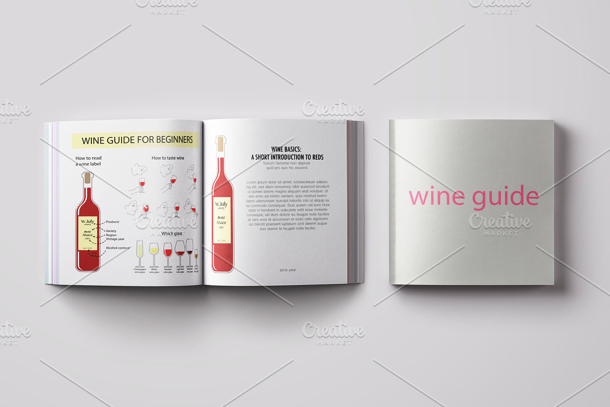 Illustrations for wine tasting, a Food Illustration by Red_cat (Photo 7 of 8)