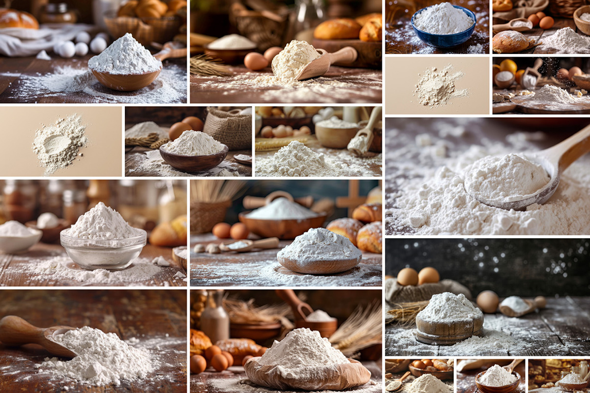 36 Flour images, a Food & Drink Photo by Handmadefont (Photo 2 of 10)