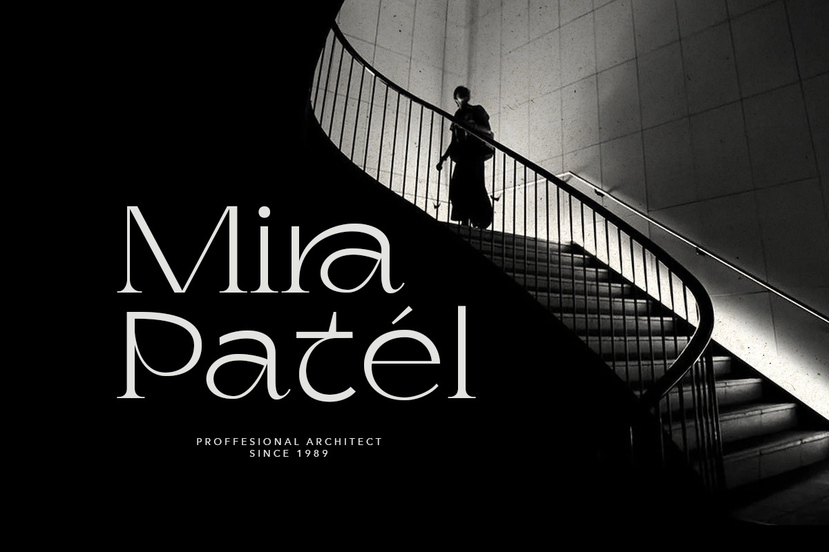 Yorkane - Stylish Half Serif, a Serif Font by Sarid Ezra (Photo 8 of 11)