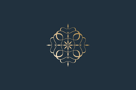 Golden Beauty Mandala Logo, a Branding & Logo Template by juliawan