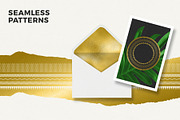 Gold Styles & Bonus Extras Bundle, a Layer Style Add-On by digiful (Thumbnail 5 of 13)