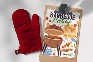 Barbecue Tools And Food Set