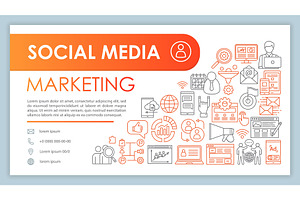 SMM Web Banner, Business Card