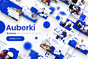Auberki – Business PowerPoint Templa, a Presentation Template by Dens Creative Studio