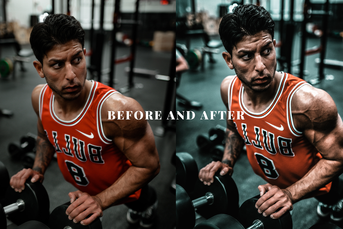 20 Gym & Fitness Lightroom Presets, a Preset Add-On by Oak Digital Studios (Photo 5 of 9)