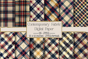 Contemporary Fabric Design, an Illustration by DreamPrint404