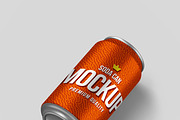 Realistic Soda Can Mock-up, a Print Template by Propex (Thumbnail 11 of 19)