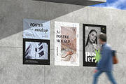 Glued Poster Mockup, an Advertising Mockup by graphicpages (Thumbnail 7 of 9)