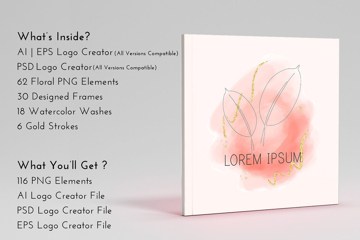 Palm & Fern Modern Floral Logo, a Branding & Logo Template by Design Unique (Photo 10 of 15)
