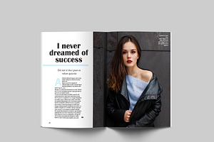 24 Page Fashion Magazine Template