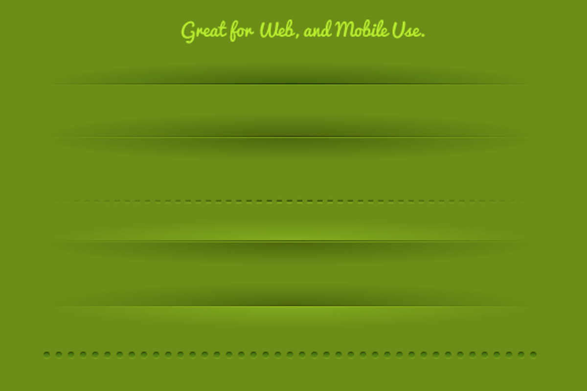Vector Horizontal Rule Pack, a Templates & Theme by Vectricity Designs (Photo 5 of 5)