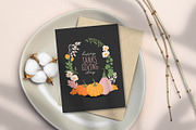 Hello Autumn clipart and patterns, a Decorative Illustration by rosypatterns (Thumbnail 5 of 9)