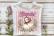 Cute Duck Daisy Vintage PNG, a Work Illustration by Sublimation Artist (Thumbnail 3 of 9)