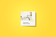 Square Trifold Brochure Mockup, a Product Mockup by Mockup Supper (Thumbnail 13 of 17)