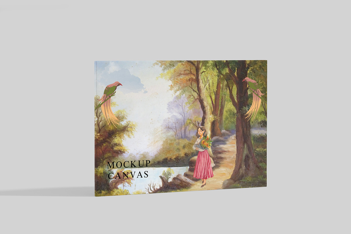 CANVAS MOCKUP, a Merchandise Mockup by safrizalstudio (Photo 2 of 4)