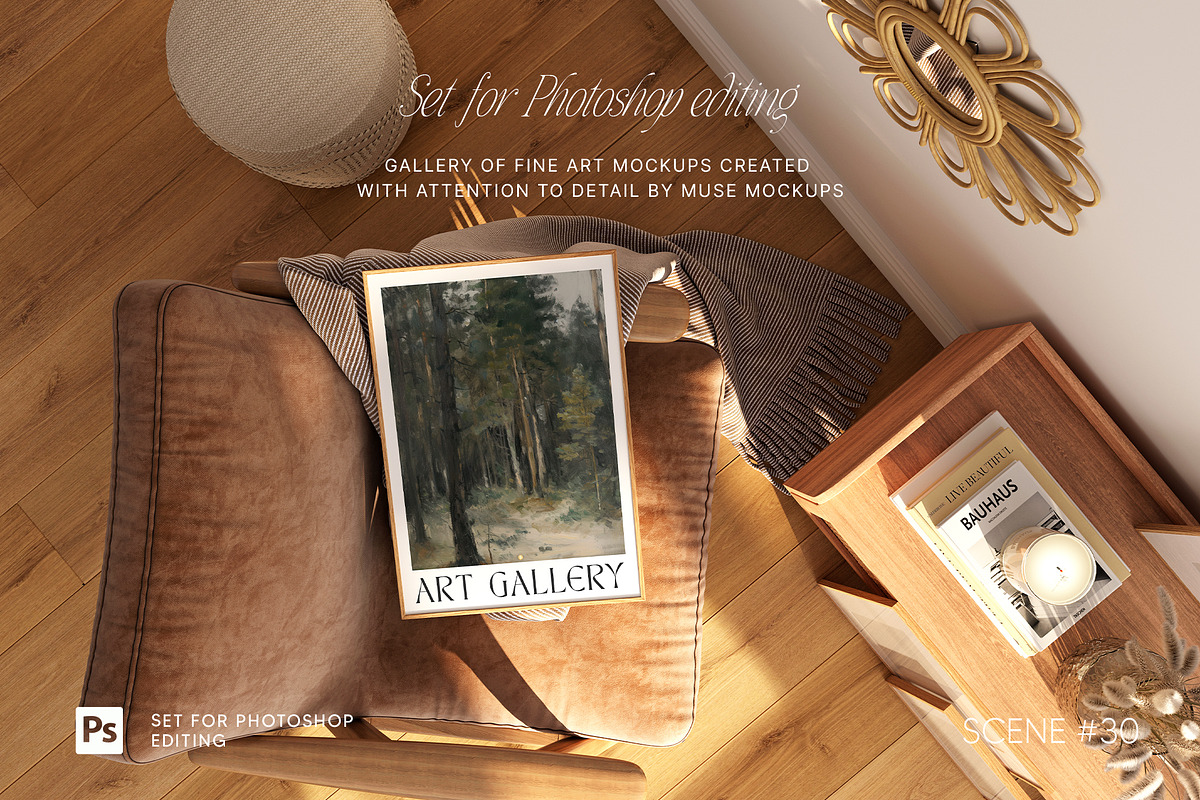 GALLERY ARTISTRY 120 Frames Mockups, a Household Mockup by Muse Mockups (Photo 9 of 27)