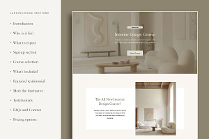 Online Course Squarespace 7.1 Theme