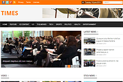 Times - News & Magazine Template, a Websites & App Template by JoomlaUX (Thumbnail 1 of 4)