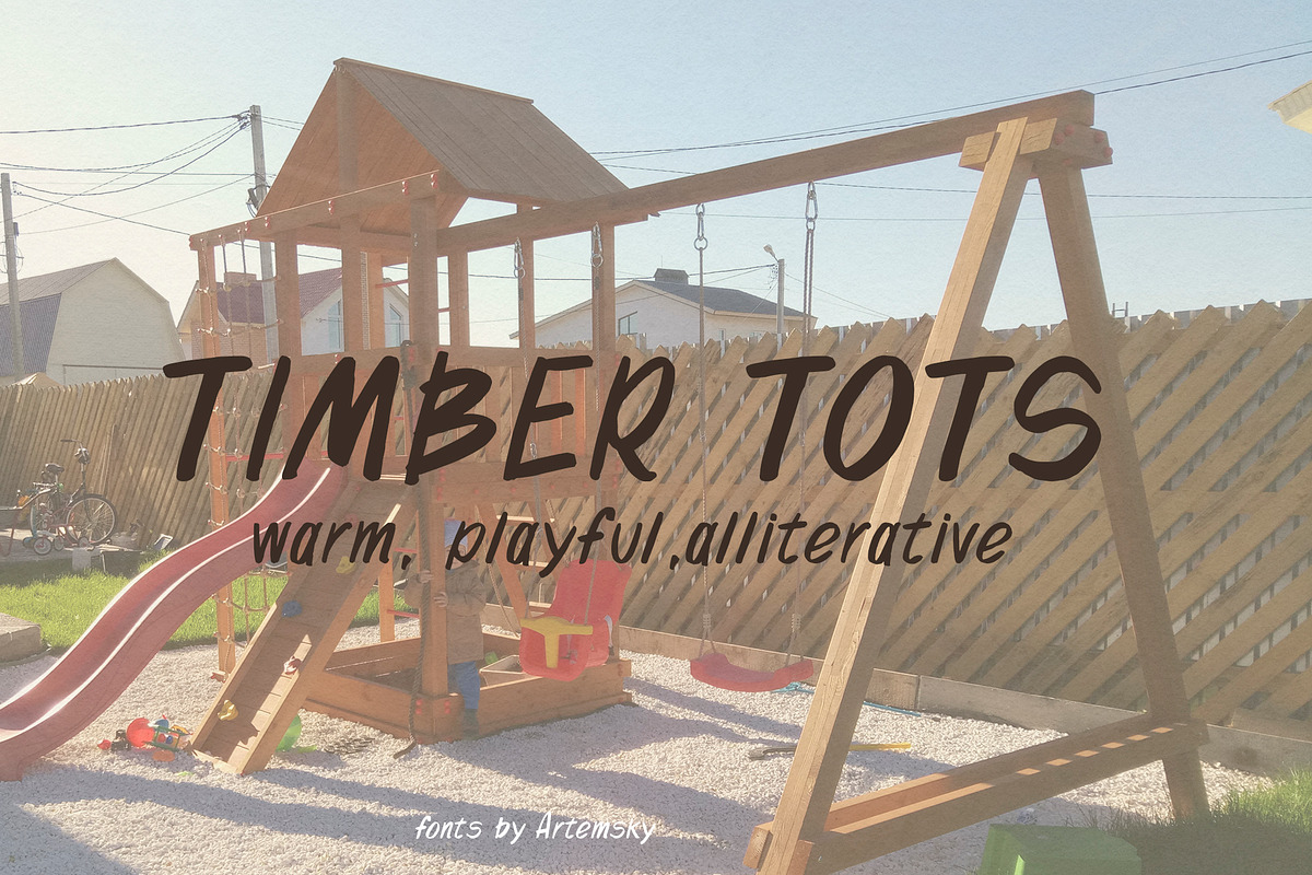 Organic Playful San Serif Font, a Sans Serif Font by Artemsky (Photo 3 of 10)