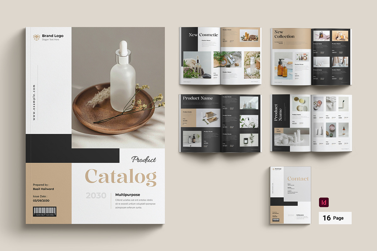 Product Catalog Brochure Template, a Brochure Template by Cleffon_Graphic_Studio (Photo 1 of 11)