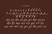 Fairydate - Luxury Script, a Script Font by Bale Type (Thumbnail 8 of 9)