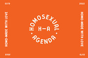Homosexual Agenda -Sign Painter Sans, a Sans Serif Font by Creative Type (Thumbnail 3 of 12)