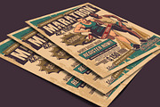 Marathon Run Event Vintage Flyer, a Flyer Template by Muhamad Iqbal hidayat (Thumbnail 3 of 4)