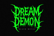 Rhine Infection - Death Metal Font, a Blackletter Font by Masyafi Studio (Thumbnail 7 of 9)