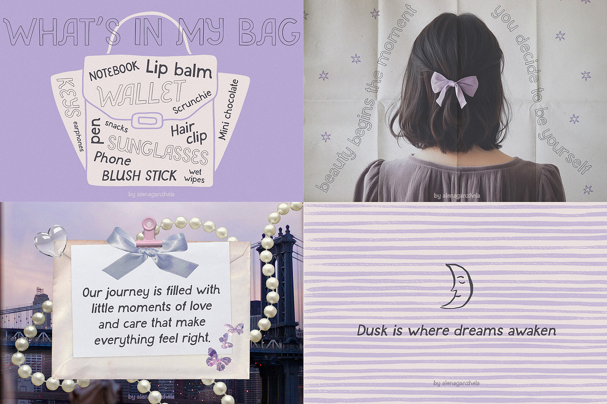Handwritten FONT BUNDLE, a Handwritten Font by alenaganzhela (Photo 13 of 22)