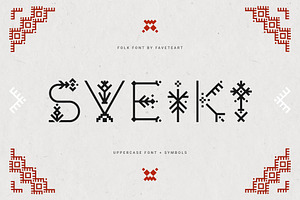 Sveiki | Unique Nordic Font, a Sans Serif Font by Favete Art