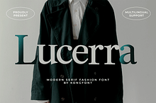 Lucerra – Modern Serif Fashion Font