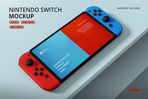 Nintendo Mockup, a Wearable Device Mockup by Mockupnine