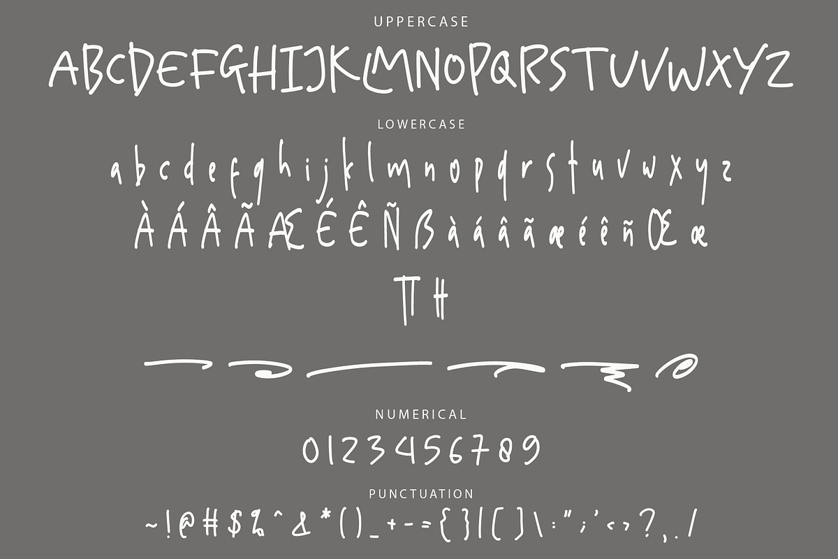AMINOLA Handwriting Playful Font, a Handwritten Font by NTC Graphic (Photo 7 of 8)