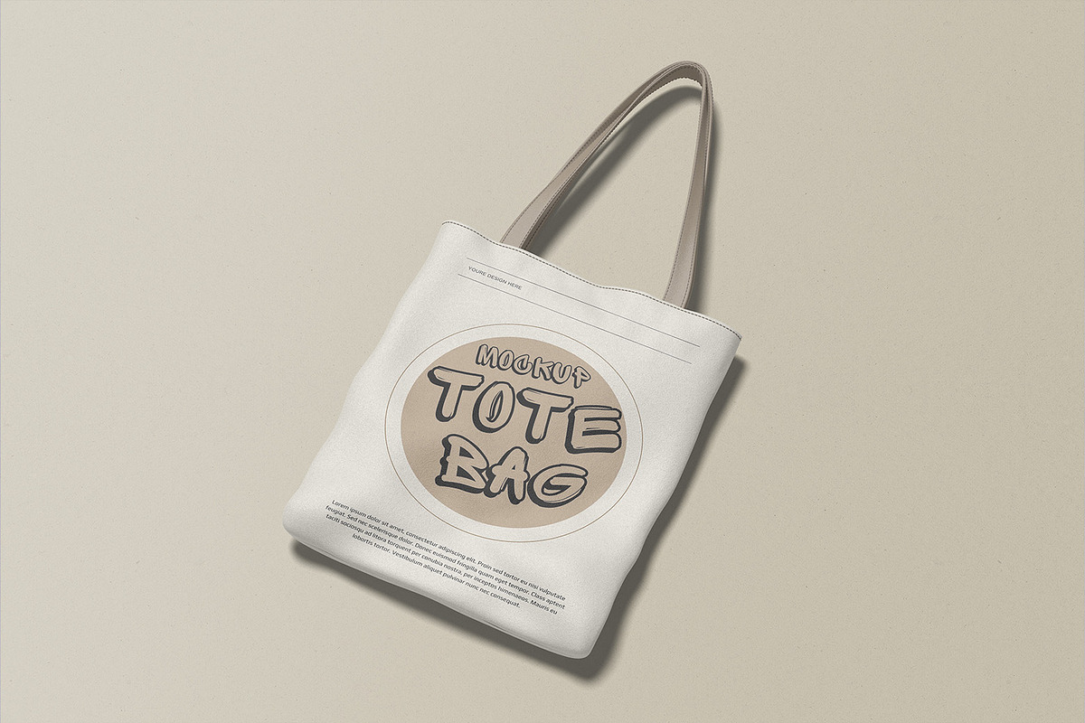 Tote Bag Mockup, a Product Mockup by mahremdesign (Photo 4 of 11)