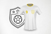 20 Football Soccer Icons World Cup, an Outline Icon by Hatch Design Workshop (Thumbnail 2 of 8)